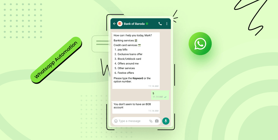 How to create whatsapp automation