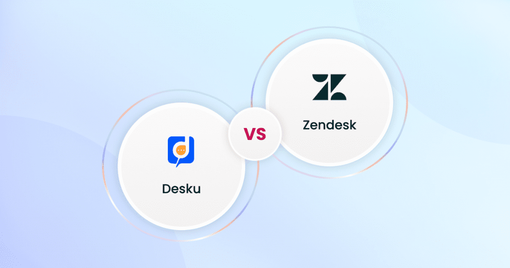 Desku vs zendesk cost comparison who offers more for less