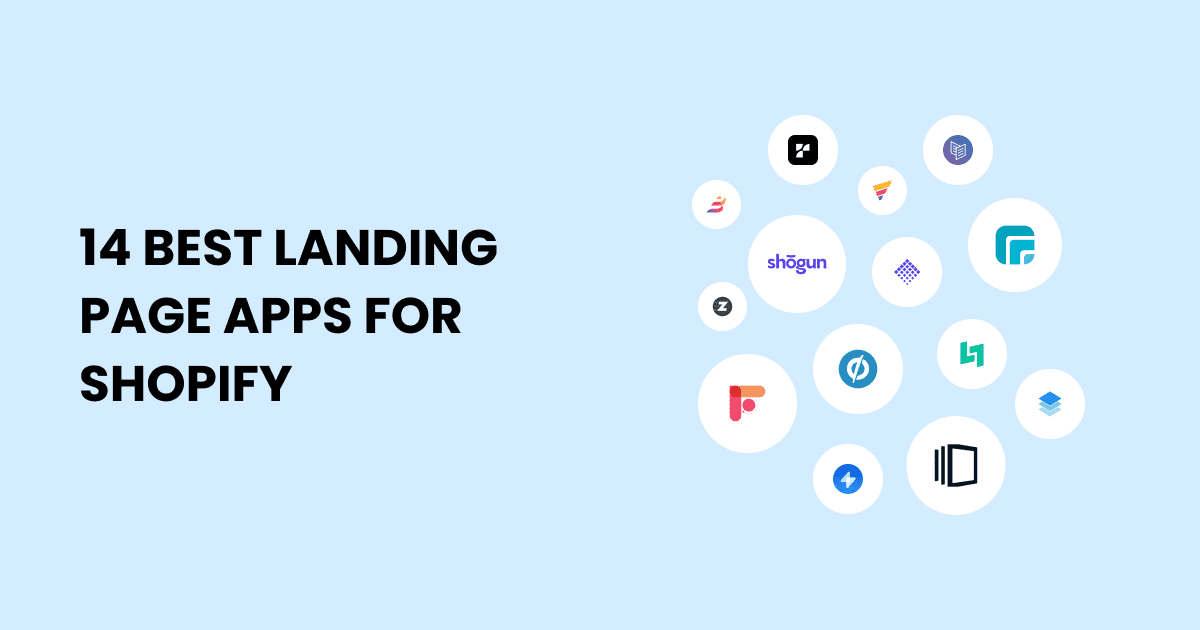 Discover the top 14 landing page builder apps for Shopify.