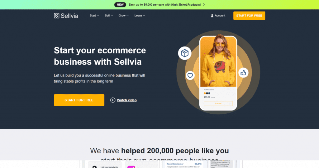 What is sellvia