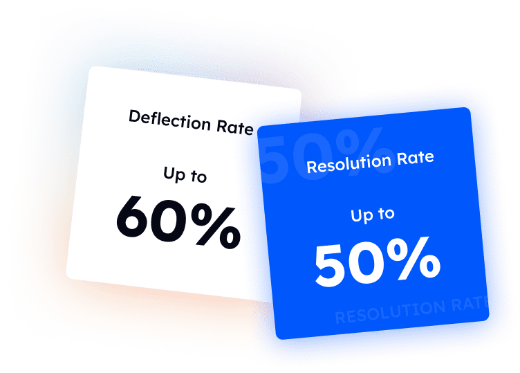 Eva ai's deflection rate is up to 50%.
