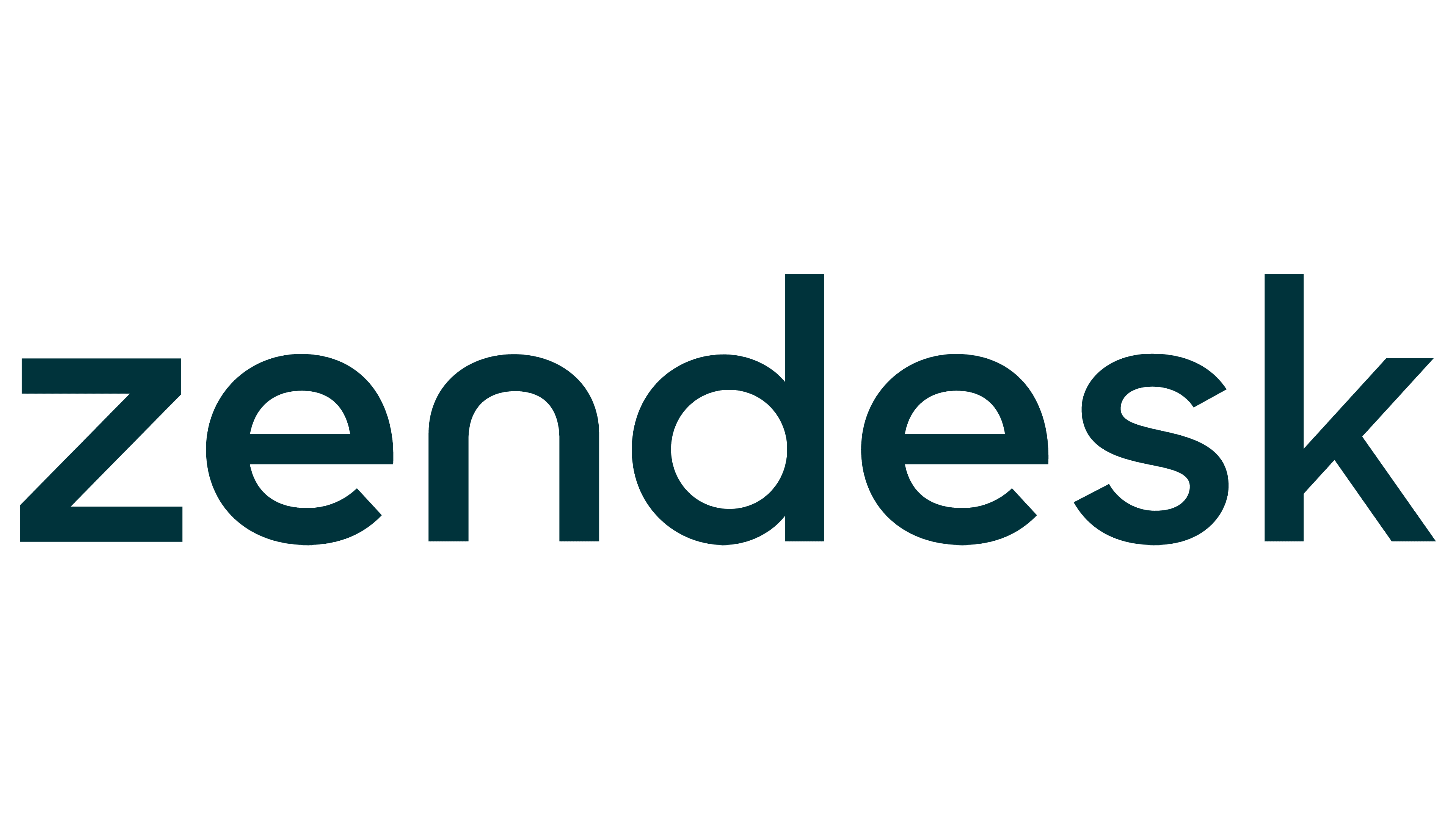 Zendesk logo on a green background.