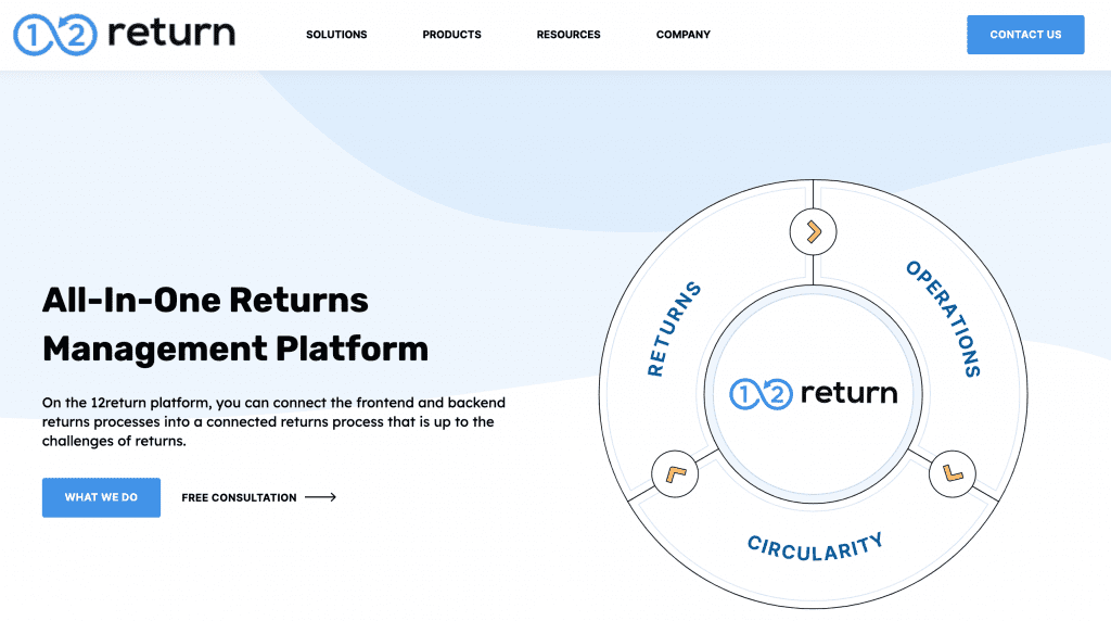Retum - an innovative return management software that streamlines the entire returns process for businesses, providing an all-in-one solution.