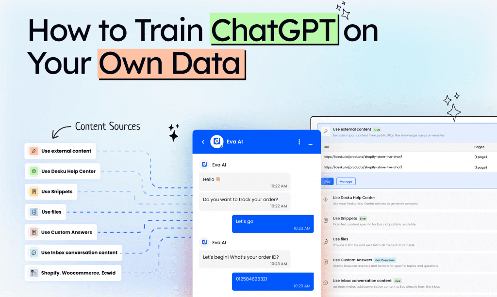 How to Train ChatGPT on Your Own Data