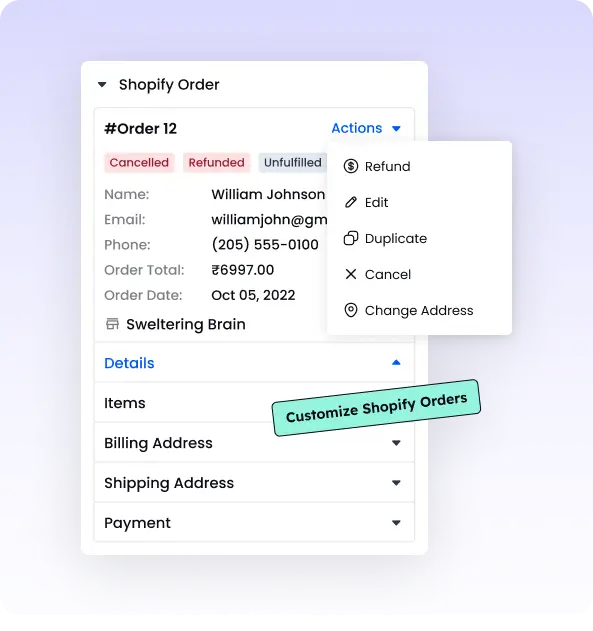 Manage-shopify-orders